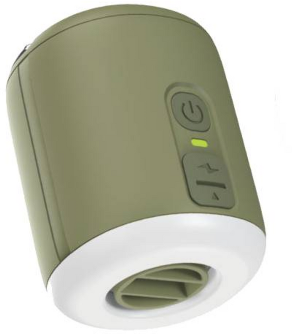 비레스트 NANO 휴대용 전동 미니 에어펌프 튜브 캠핑 자충매트 무선 공기주입기 바람 빼기, 카키, 1개