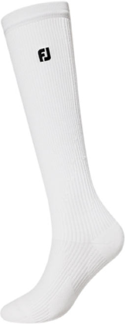 풋조이 FJ 2025 프로드라이 니 삭스 여성용 골프양말 18350 18352, 1개, 화이트