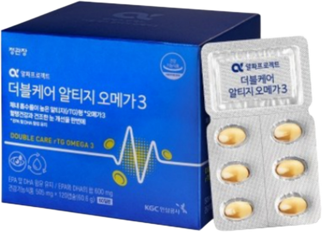 라비앙로즈 더블케어 알티지오메가3(505mg*120캡슐), 120회분