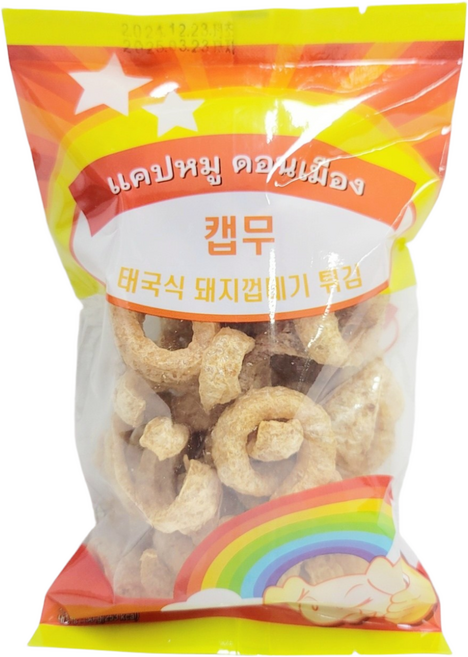 Chicharon Pork Rinds 시차론 포크 치차론 돼지껍데기 튀김 과자 저탄고지, 50g, 1개