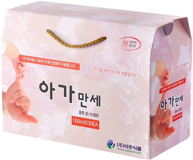 아주식품 아가만세 건강즙, 30개, 100ml