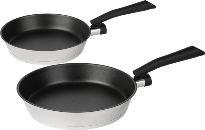 알텐바흐 디펜더스 스테인레스 후라이팬 24팬+28팬 2종세트, 1세트, 24팬+28팬 2종, 28cm