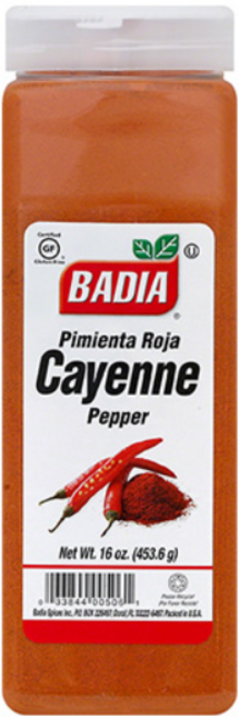 바디아 카옌 페퍼, 453.6g, 1개