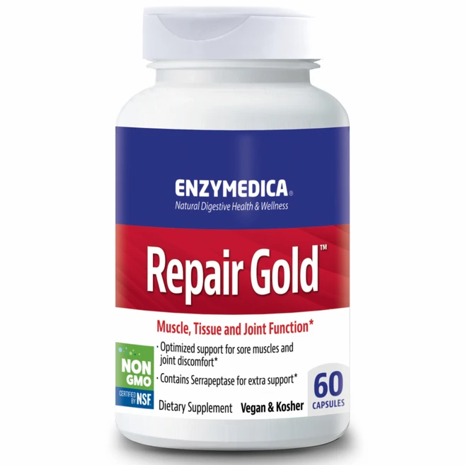 엔자이메디카 레페어 골드 캡슐 비건, 1개, 60정 - 쿠팡