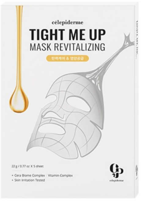 셀레피덤 타이트미업 마스크팩 리바이탈라이징, 1개입, 5개
