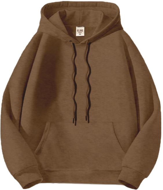 이라인 국산 세미오버핏 무지 후드티 특양면 커플룩 남녀공용