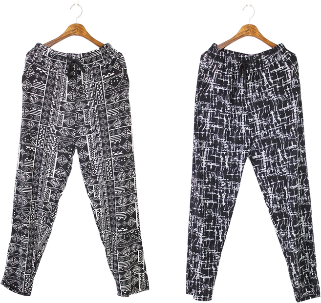 그레이스 1+1 봄 여름 까실이 쿨링팬츠 작업목 몸빼 바지 쿨 냉감 허리밴딩 빅사이즈 남자9부팬츠