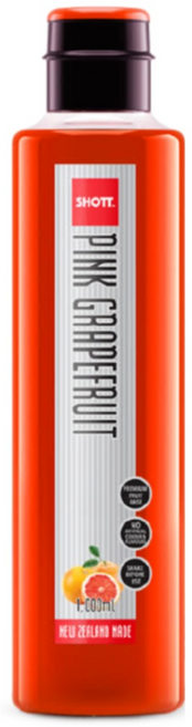 SHOTT 샷 시럽 자몽 핑크그레이프 푸릇 1000ml, [SHOTT]자몽 핑크그레이프 푸릇 1L, 1L, 1개