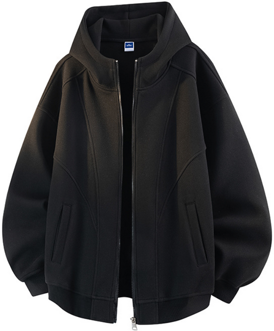 봄가을 집업 후드티 남성 루즈핏 아우터