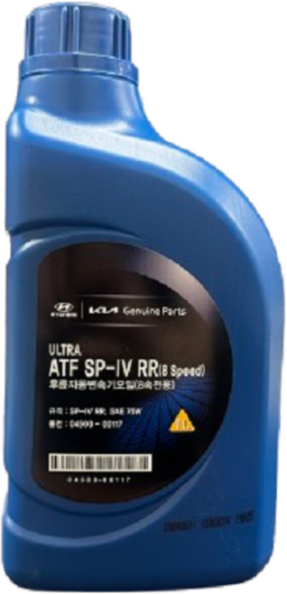 현대모비스 순정 ATF SP-IV RR 후륜 8단 미션오일 04500-001171L, 1개