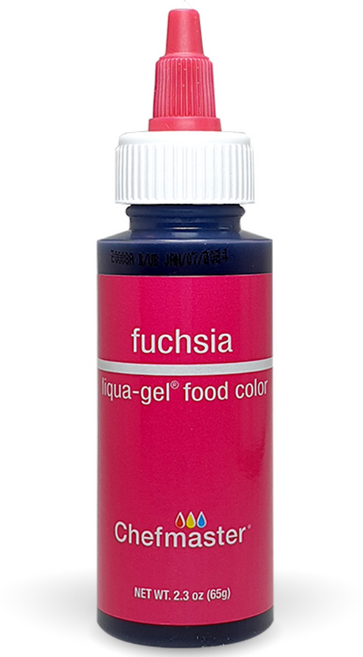 셰프마스터 리쿠아젤 식용색소 퓨시아, 65g, 1개