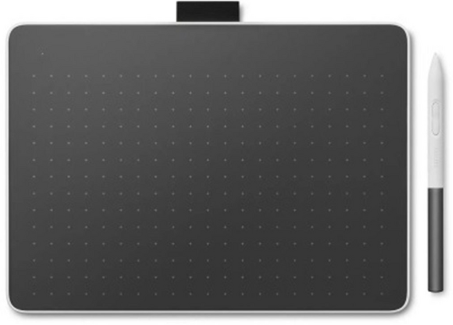 와콤 원 펜타블렛 CTC4110WL 소형, 블랙(전면)+화이트(후면), CTC4110WL(와콤원)