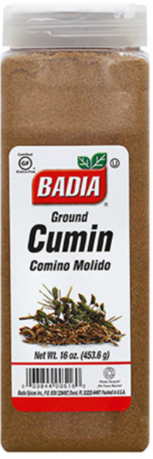 바디아 그라운드 커민, 453.6g, 1개