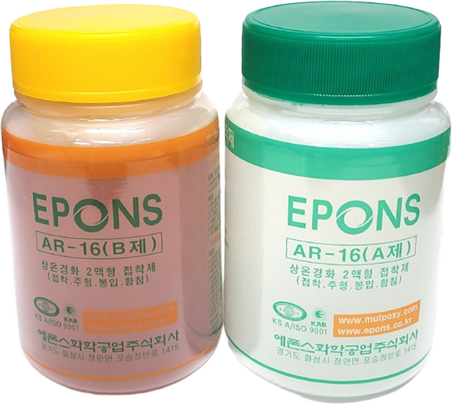 에폰스 AR-16 수지형 에폭시 접착제 800g, 1개