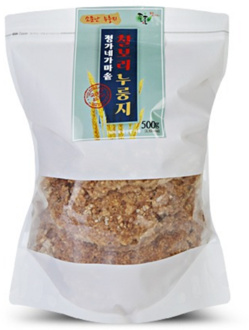 [안성들풀] 정가네 가마솥 찰보리 수제 누룽지 100% 국내산 쌀 고소한 무첨가 전통 누룽지, 1kg, 3개