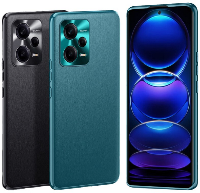 포코 F5 홍미노트 12 터보 TURBO 슬림 가죽 케이스