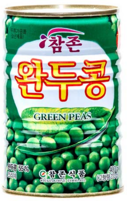 참존 참존완두콩(캔) 400g, 1개