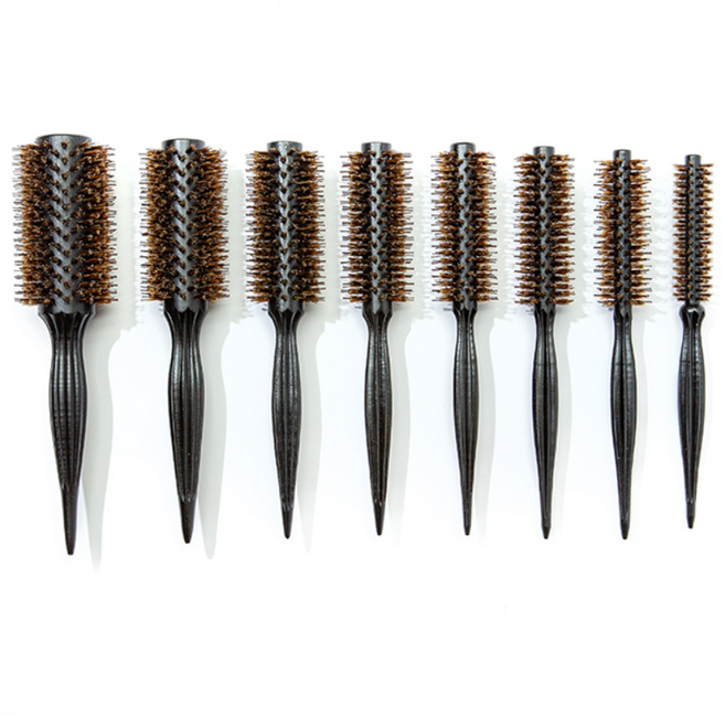 다주자 골드 포킹 볼륨 스타일링 라운드 롤빗 전문가용 빗, 1개, 미니0호