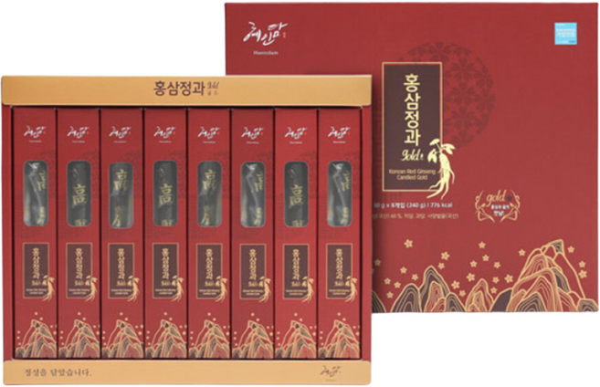 혜인담 홍삼정과 골드 30g 8개입 선물세트, 8개