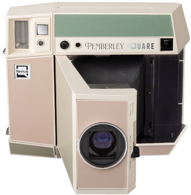로모 인스턴트 스퀘어 글래스 카메라 & 액세서리 펨벌리 에디션, 1개, LI700PEMBERLEY