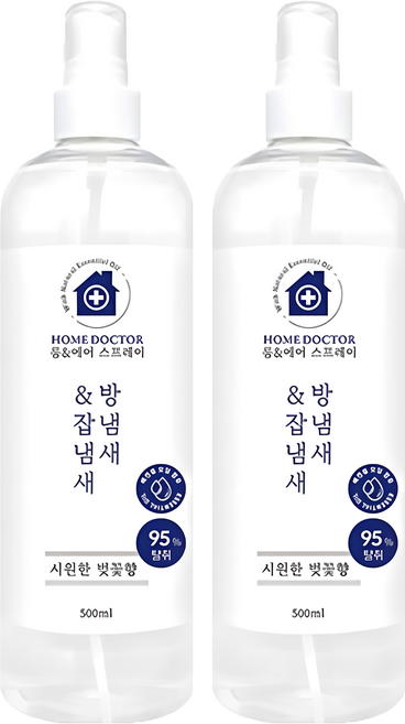 THE HERB SHOP Home Doctor 室內&空氣噴霧 房間異味&雜味, 2個, 500ml