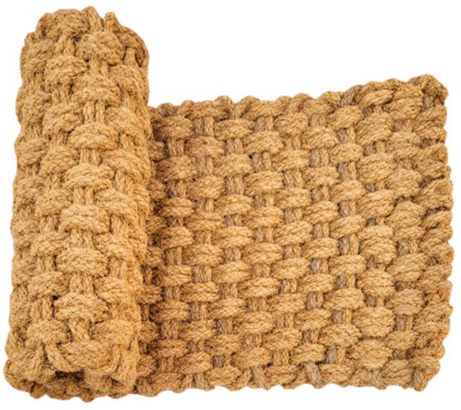 야자매트 폭 0.6m x 1m 발판매트, 코코넛 매트, 1개