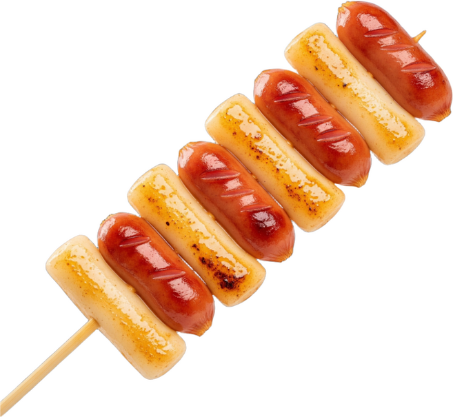 쿠즈락 소떡소떡, 1.5kg, 3개