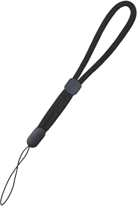 핸드폰 도난방지스트랩 유럽여행 분실방지 휴대폰줄 1개, 올 블랙