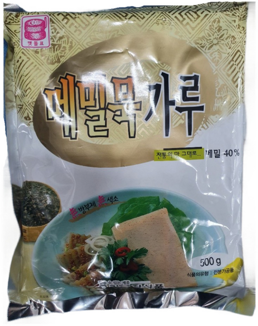 맷돌표 메밀묵가루 500g, 1개
