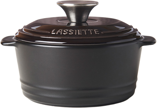 라씨에뜨 블랙코랄 무균열 뚝배기 젬팟, 16cm, 1개