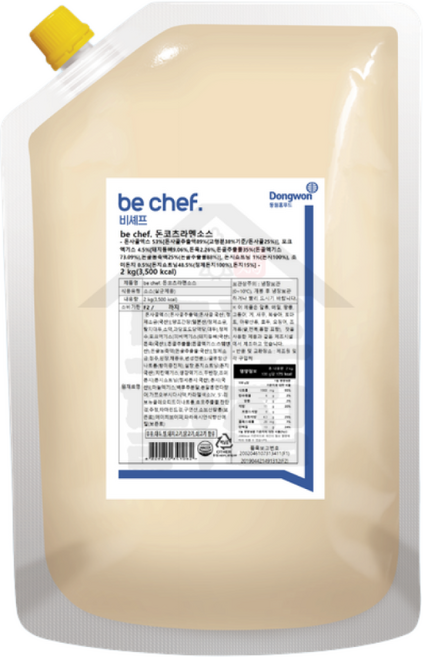 (냉장) 동원 비셰프 돈코츠 라멘소스 2kg be chef 돈코츠라면 소스 육수 일식재료, 1개