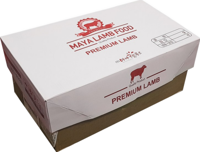 마야램푸드 [도매상품] 호주산 양고기 숙성 냉동 양깍두기 큐브 1Box(15Kg)