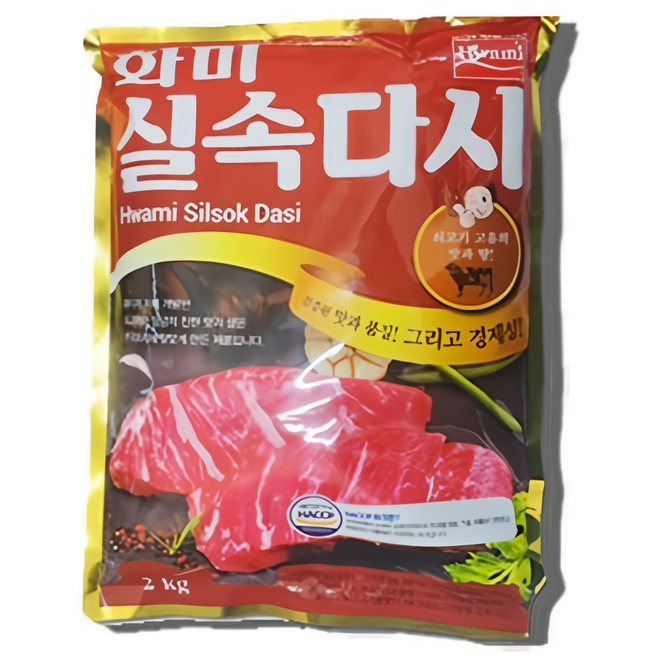 화미 쇠고기 실속다시, 2kg, 2개