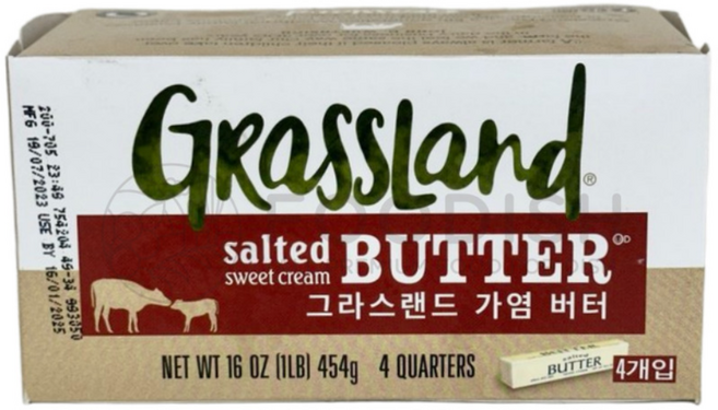 그래스랜드 가염버터 [아이스박스 무료포장], 1개, 454g