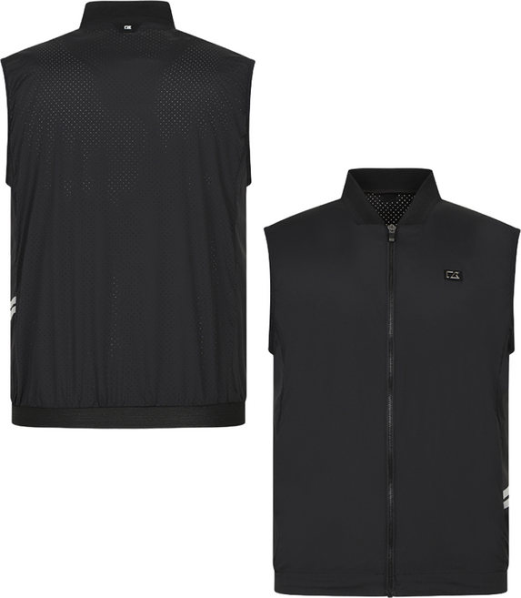 커터앤벅 남성 에어플로우 집업 베스트 조끼 CBMVS51903