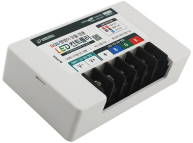 루멘룩스 RGB컨트롤러 뱅뱅이 겸용 3구모듈500구용 DC12V24V겸용, 1개