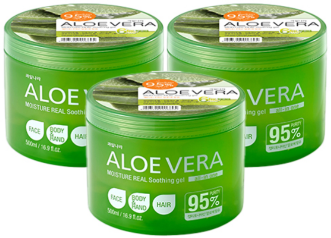 과일나라 알로에베라 수딩젤, 500g, 3개