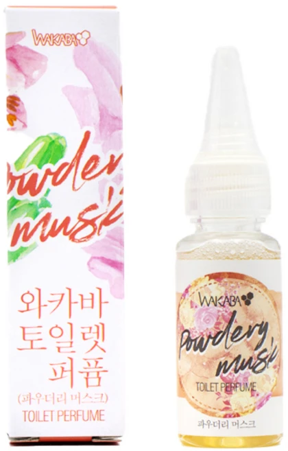 와카바 토일렛 퍼퓸, 파우더리 머스크, 1개, 20ml - 쿠팡