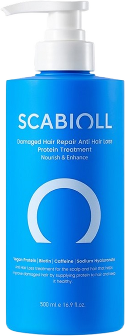 스카비올 탈모증상완화 단백질 트리트먼트 500ml, 1개