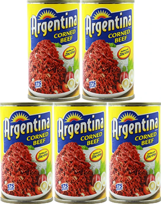 Argentina Corned Beef 175g 아르젠티나 콘드 비프, 5개 - 쿠팡