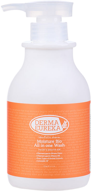 더마유레카 고보습 약산성 건성용 보습 온가족 바디 워시 샤워 클렌져 남성 대용량 550ml, 1개, 550g