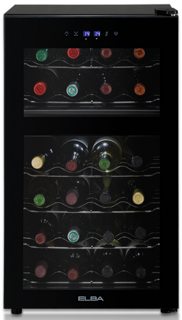 엘바 와인셀러 24병, 블랙, EW65DT24