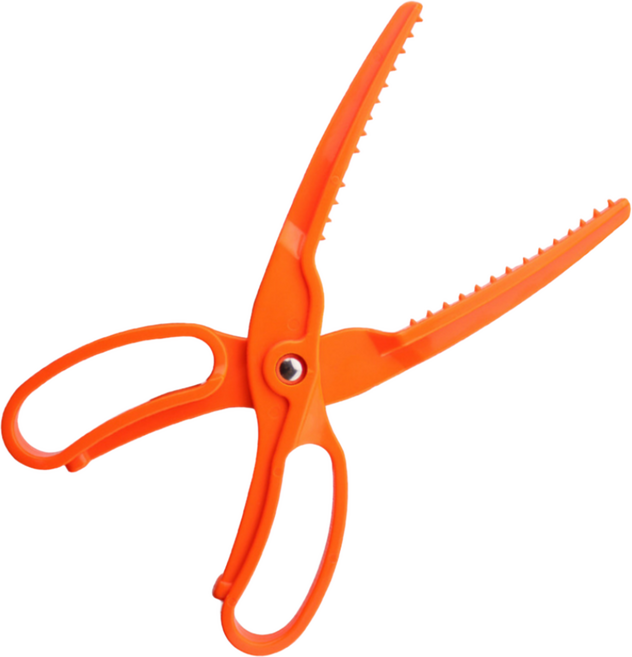 피쉬그립 그립 물고기 집게 전갱이 갈치 볼락, 1개, 주황