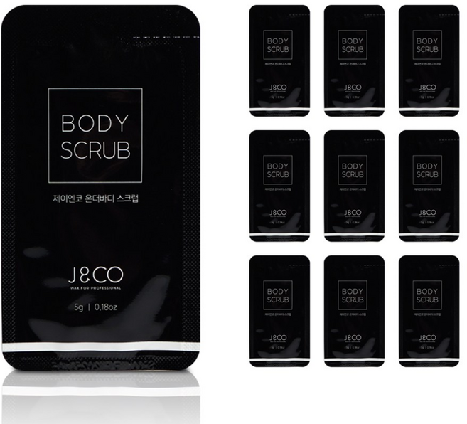 라몽 제이앤코 온더바디 스크럽 왁싱 후 인그로운헤어 관리 셀프왁싱 홈케어, 40개, 5g