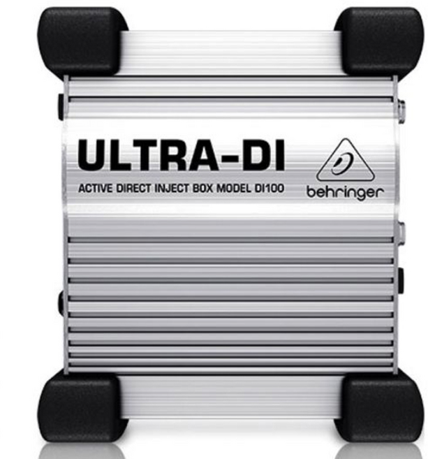 베링거 DI100 액티브 다이렉트 DI 박스 배터리 1CH