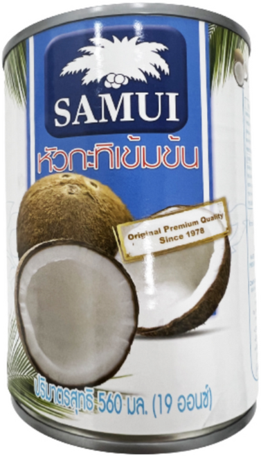 [푸드피아] 코코넛크림(Coconutcream), 560ml, 3개