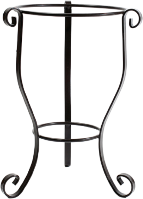 비채 S04 철 수반 받침대, 검정, 1개