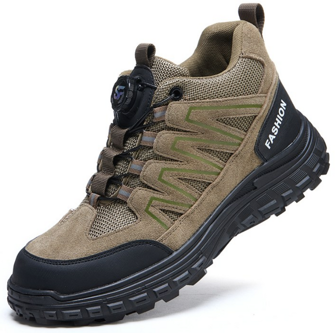 ANSHI 안전화 통기성 안전화 사계절 안전화 경량 안전화 다이얼 안전화