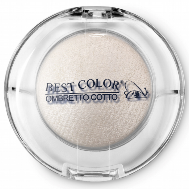 베스트컬러메이크업 - 아이섀도우 웨트 앤 드라이 코토 WET & DRY COTTO EYESHADOW - Best Color Makeup, 01진주화이트, 1개