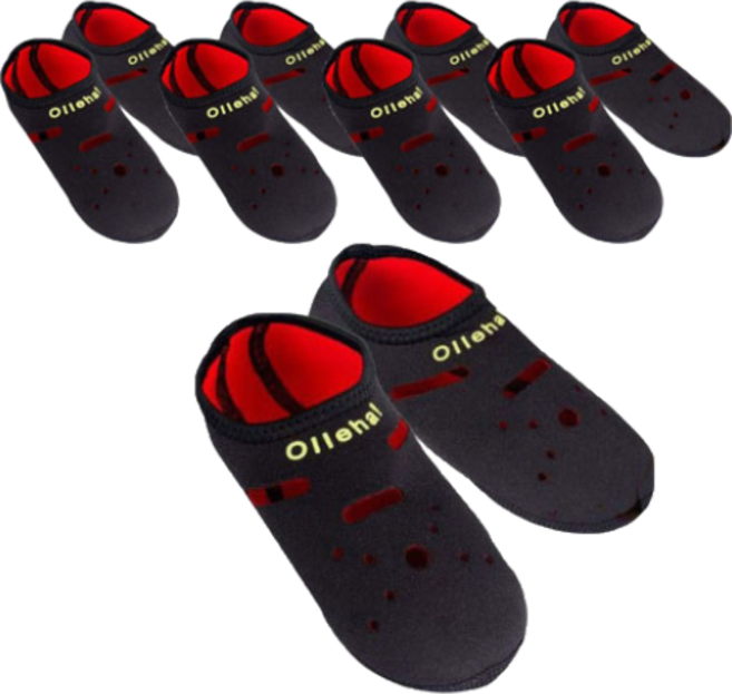 [트윈스몰] 신고만 있어도 발이 촉촉~! 발열덧신 보온덧신 (5켤레) OPP개별포장